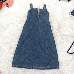 super cute kids denim dress